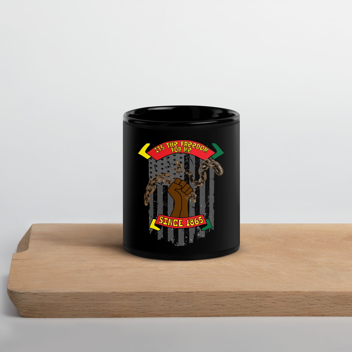 Black Glossy Mug